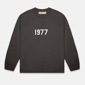 Fear Of God Essentials Long-sleeve Oversized T-shirt